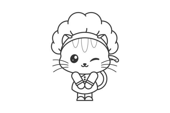 Chef Cat Smiling Happy is Cooking: A Guide to This Playful Typeface
