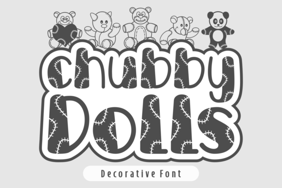 Chubby Dolls: A Playful Display Font for Creative Projects