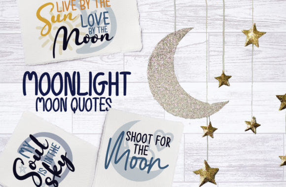 Embracing Celestial Charm with Moonlight, Moon Quotes