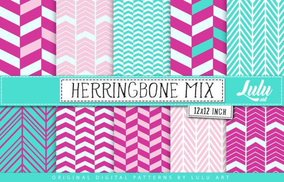 Herringbone Mix Patterns: A Digital Toolkit for Dynamic Design