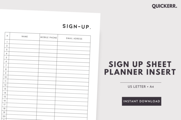 Mastering the Physical Touchpoint: The Printable Sign-Up Form