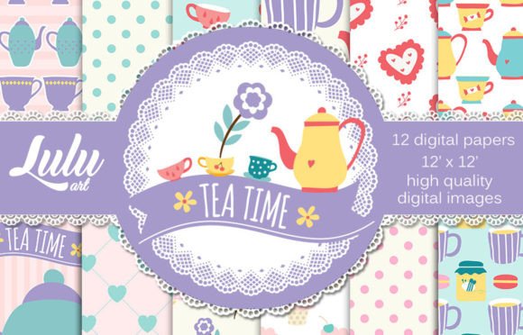 Tea Time Patterns: A Creative Toolkit for Cozy Branding